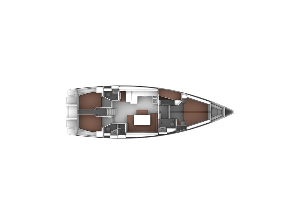 Bavaria Cruiser 51, Vela Tonka
