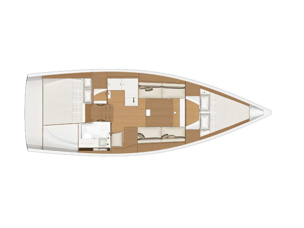 Dufour 360 GL, Nada