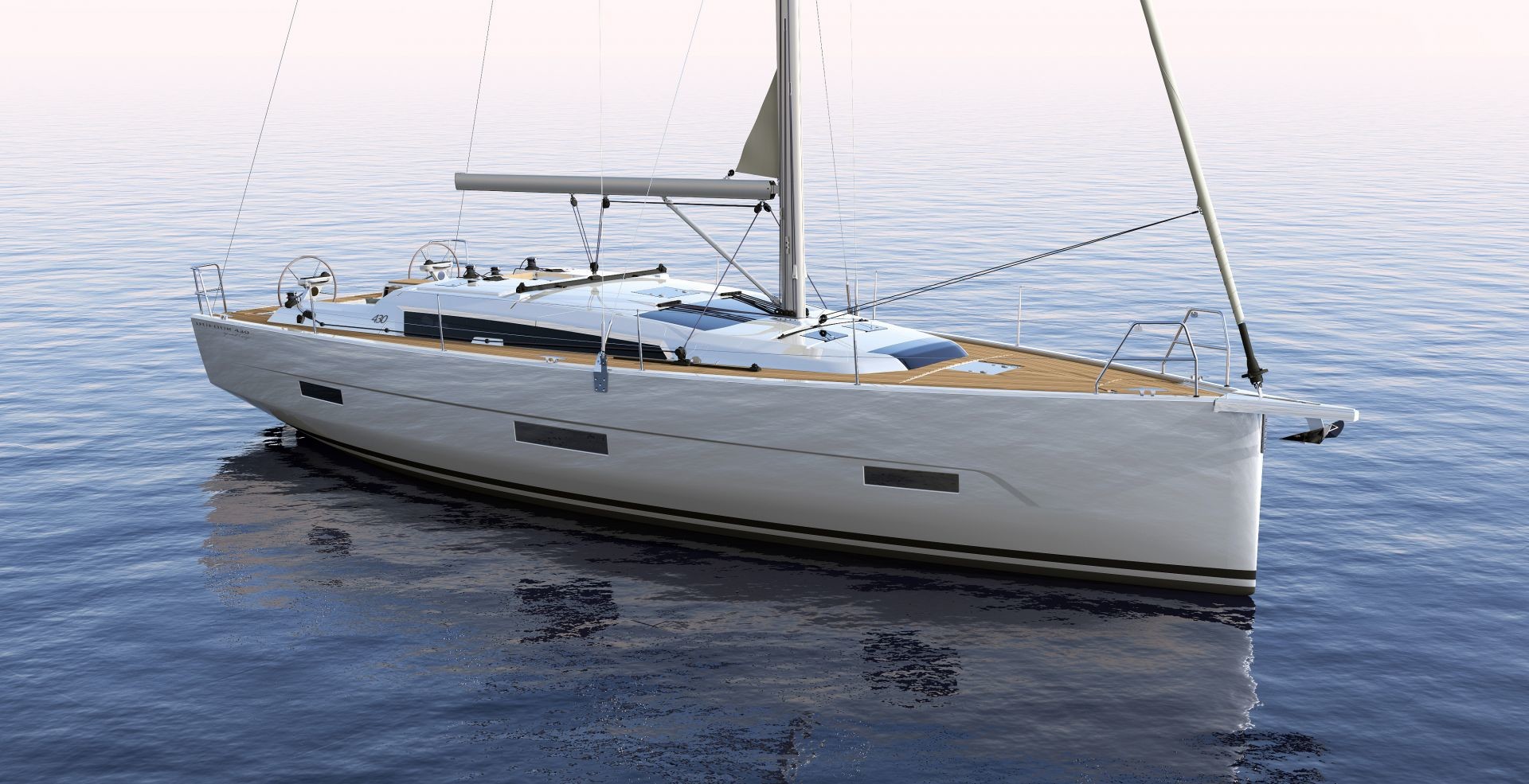 Dufour 430 GL, Lento