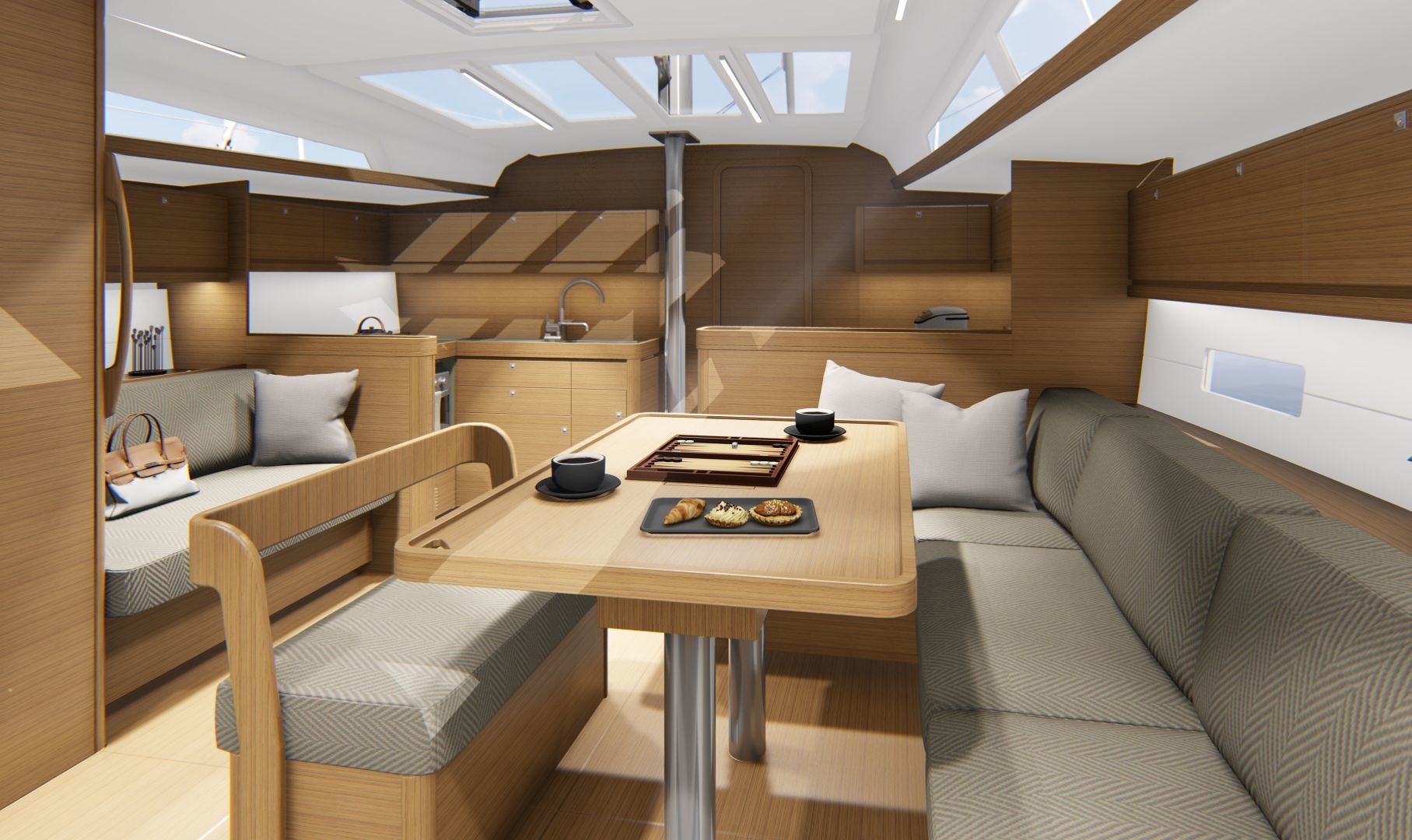 Dufour 430 GL, Lento