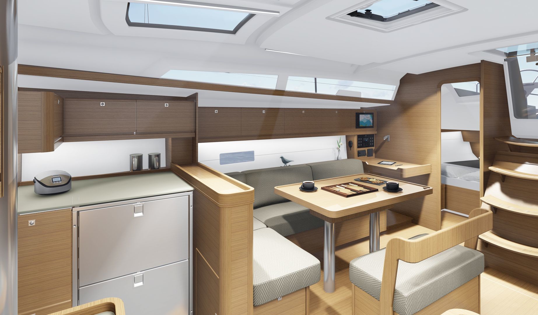 Dufour 430 GL, Lento