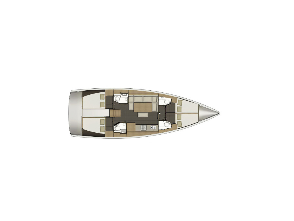 Dufour 460 GL, Chuck