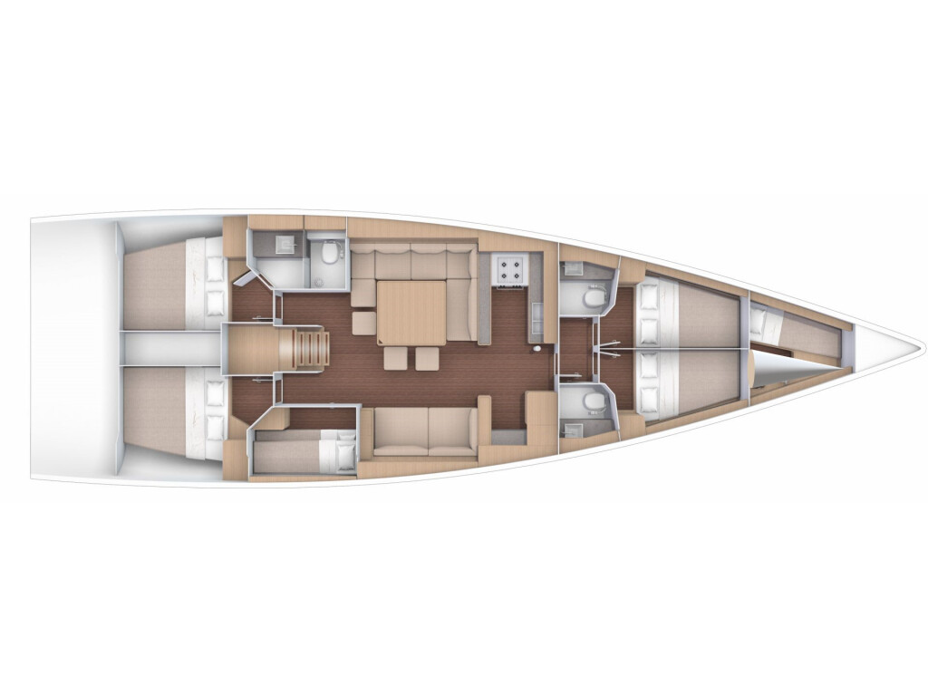 Dufour 56 Exclusive, Moonlight