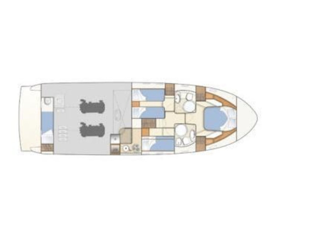 Ferretti Yachts 460i, Bluebell