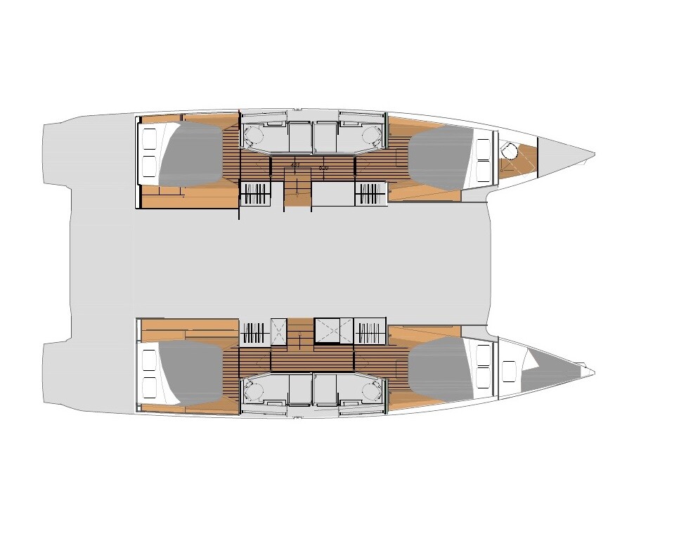 Fountaine Pajot Elba 45, Adria Blue