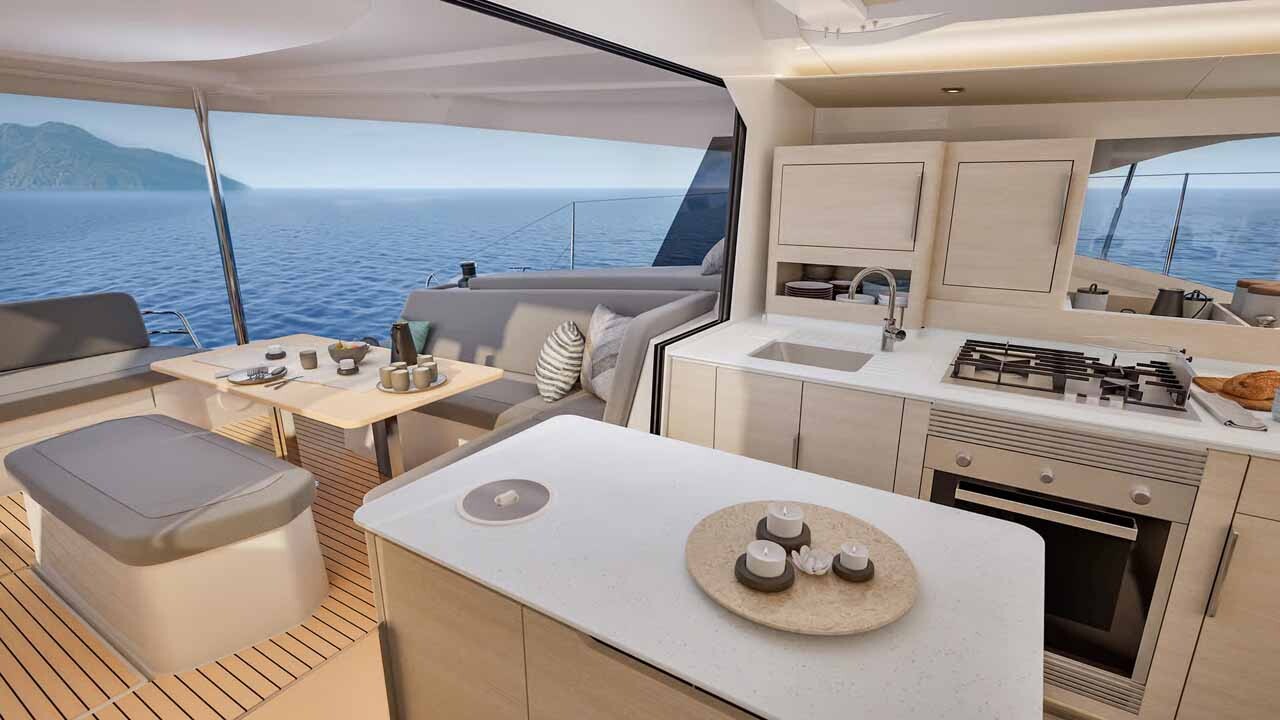 Fountaine Pajot New 44 Quatuor, Makatea