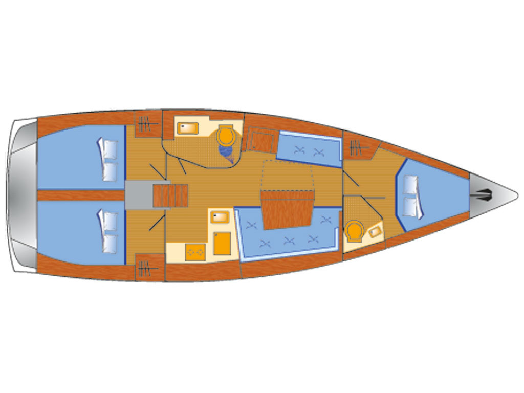 Hanse 418, Laysan