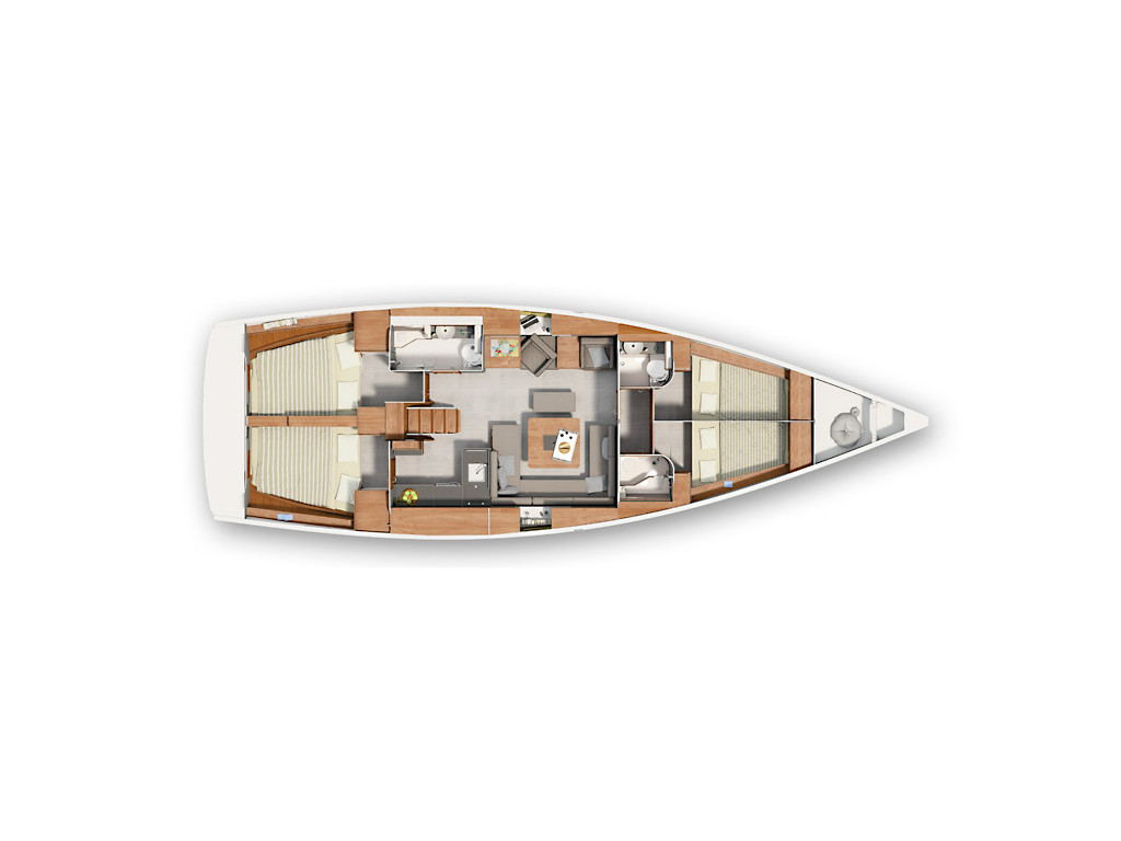 Hanse 455, Bare Necessities