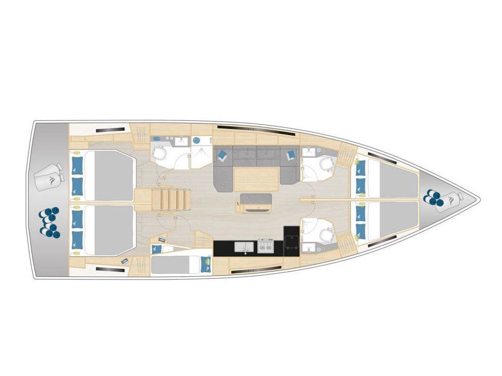 Hanse 460, Riesling