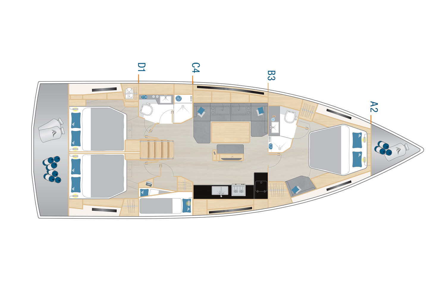 Hanse 460, Ilonka - OW