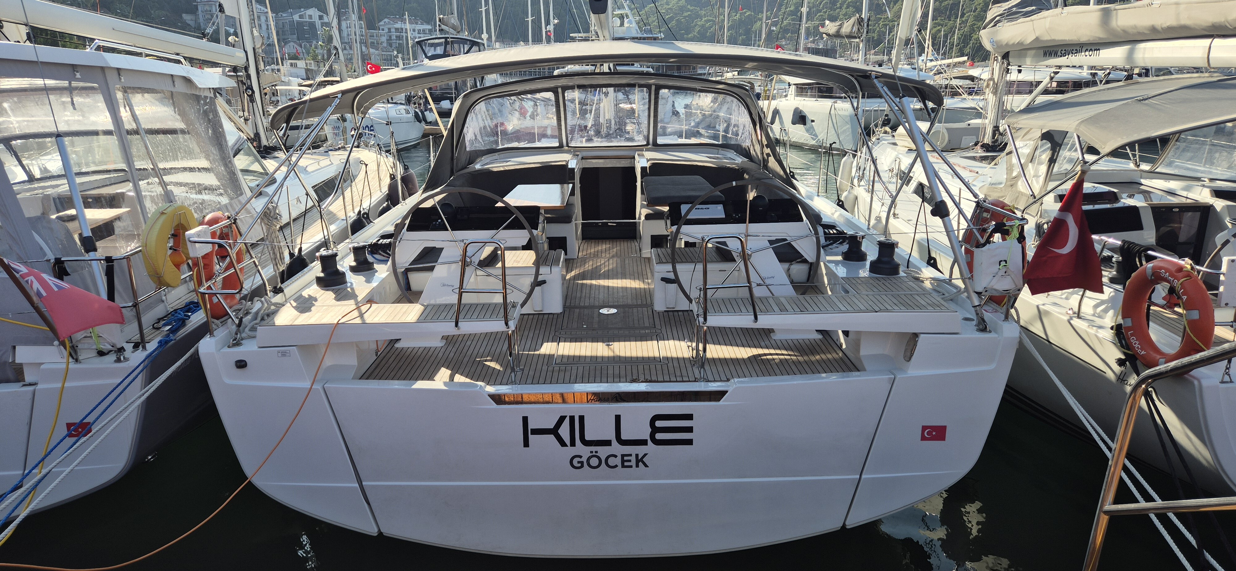 Hanse 510, Kille