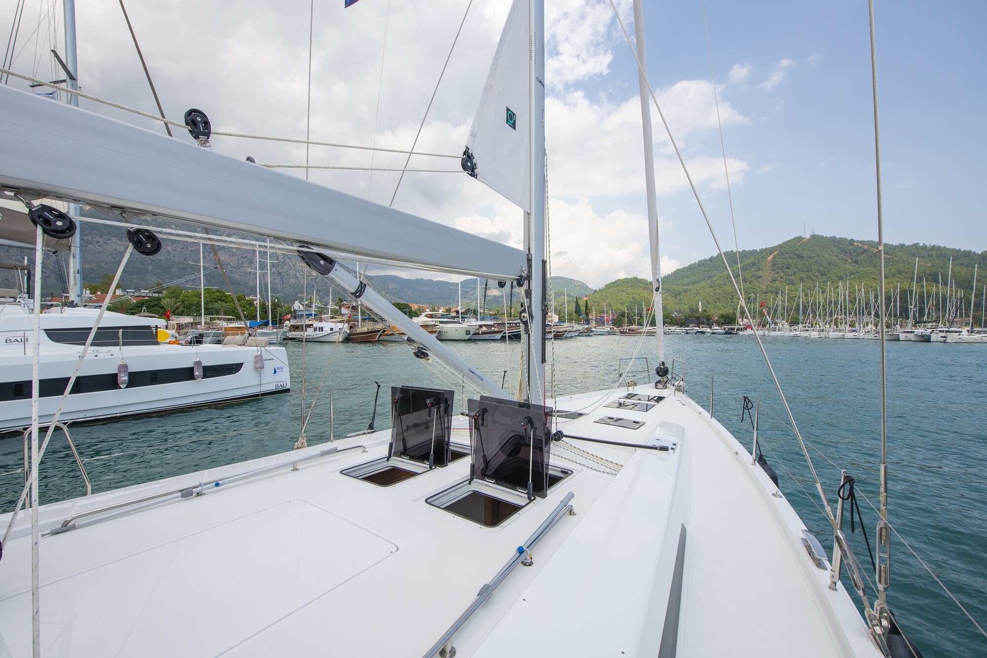Hanse 548, Playa