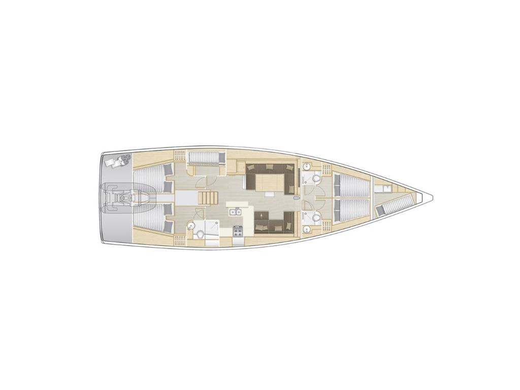 Hanse 588, Mivasa