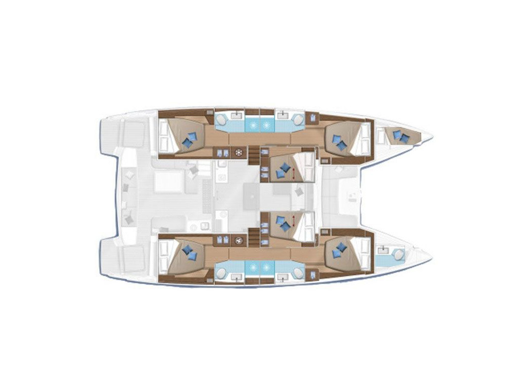 Lagoon 50, Katka