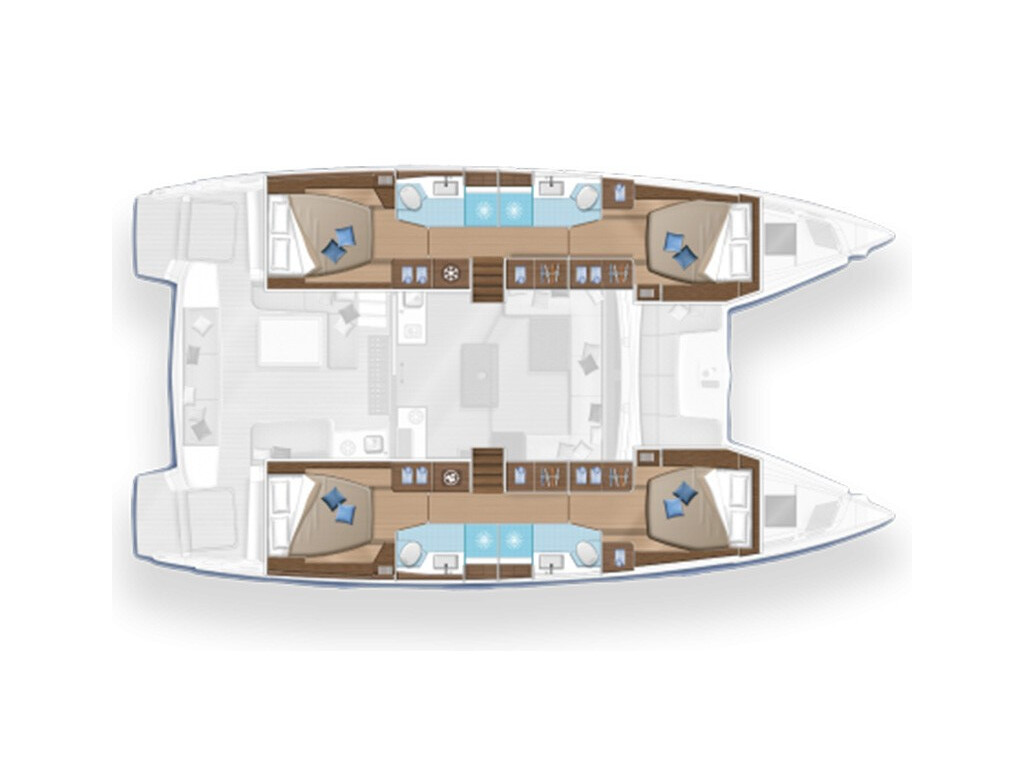Lagoon 50, Sail La Vie