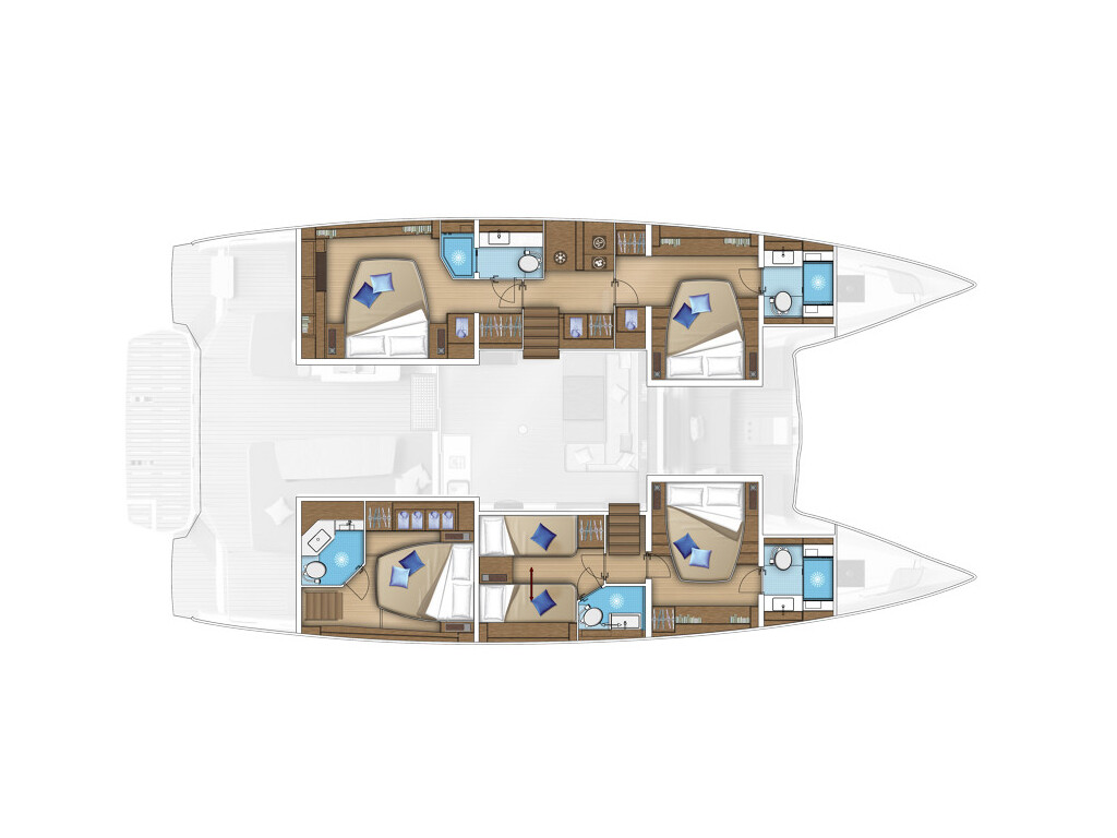 Lagoon 55, Tri Wing