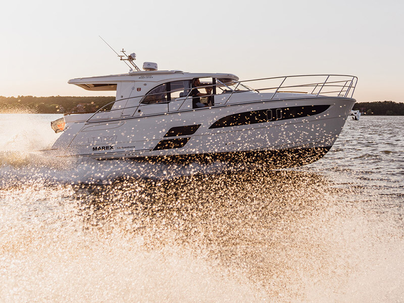 Marex 330 Scandinavia, Malinkonija