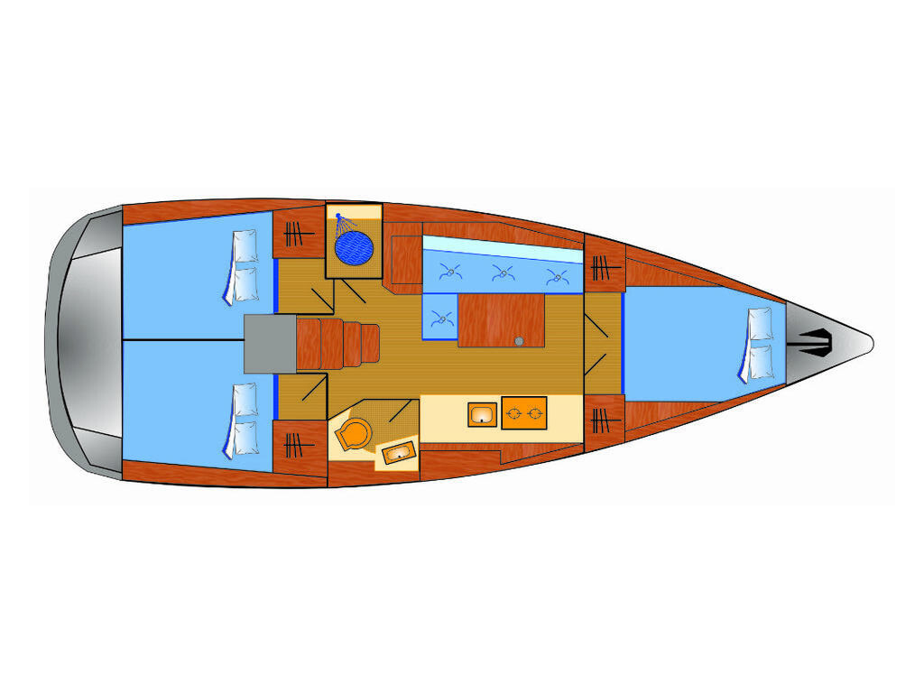 Oceanis 38.1, Lukas