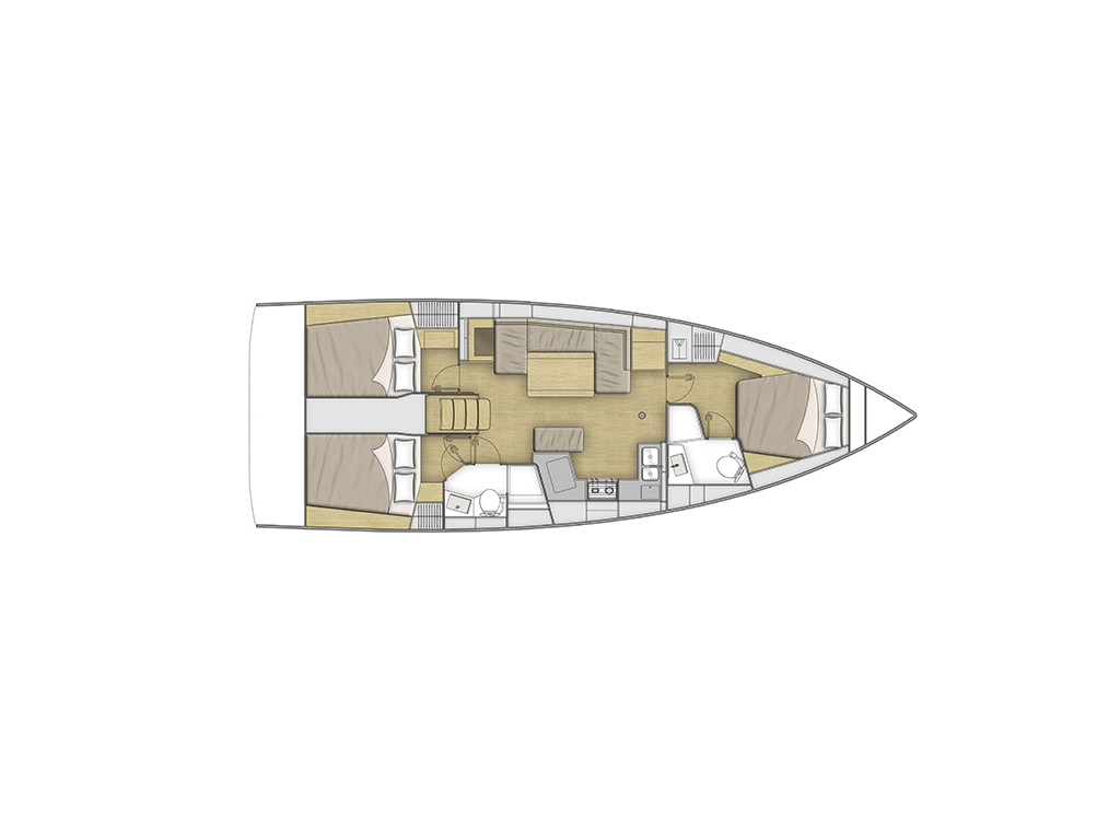 Oceanis 40.1, Kiki