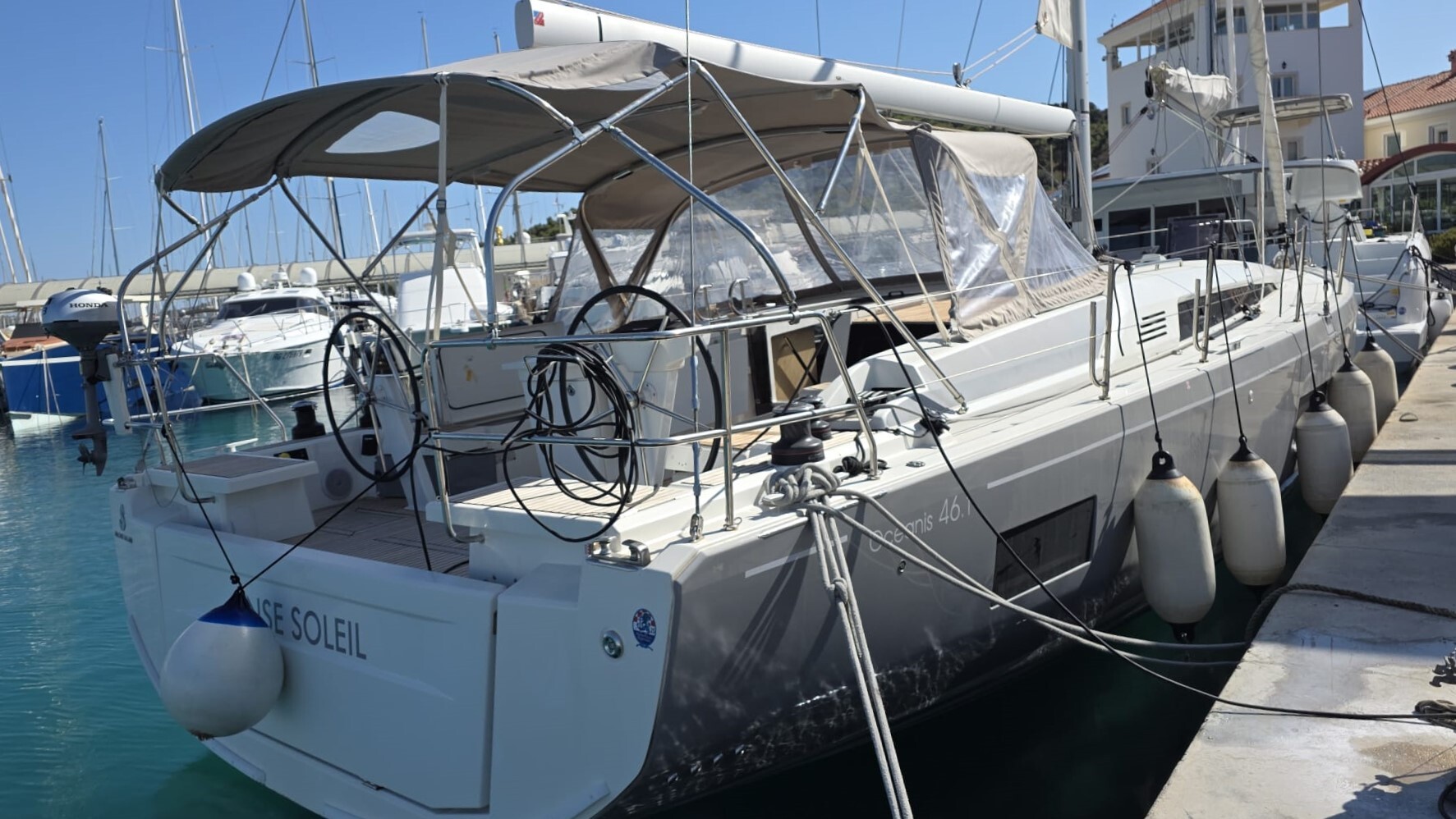 Oceanis 46.1, Anse Soleil