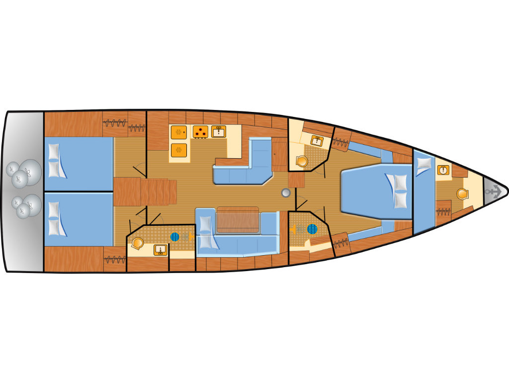 Oceanis 51.1, Cloudy Bay