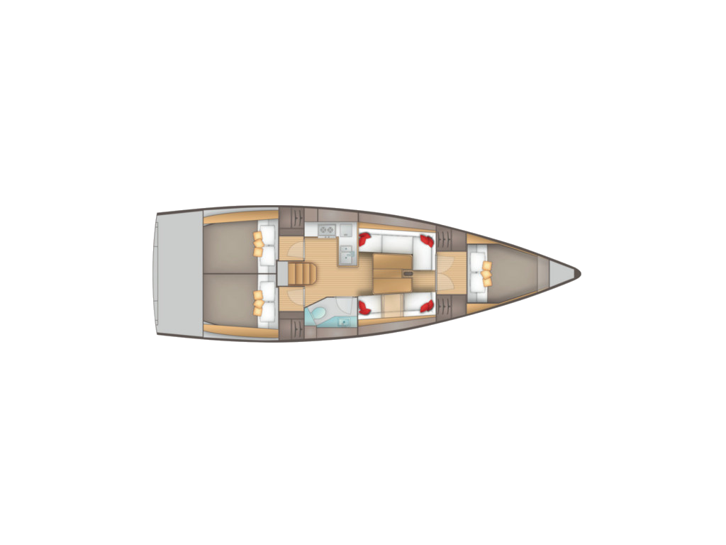 Salona 380, Navis Celere
