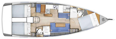 Sun Odyssey 410, PRESTIGE
